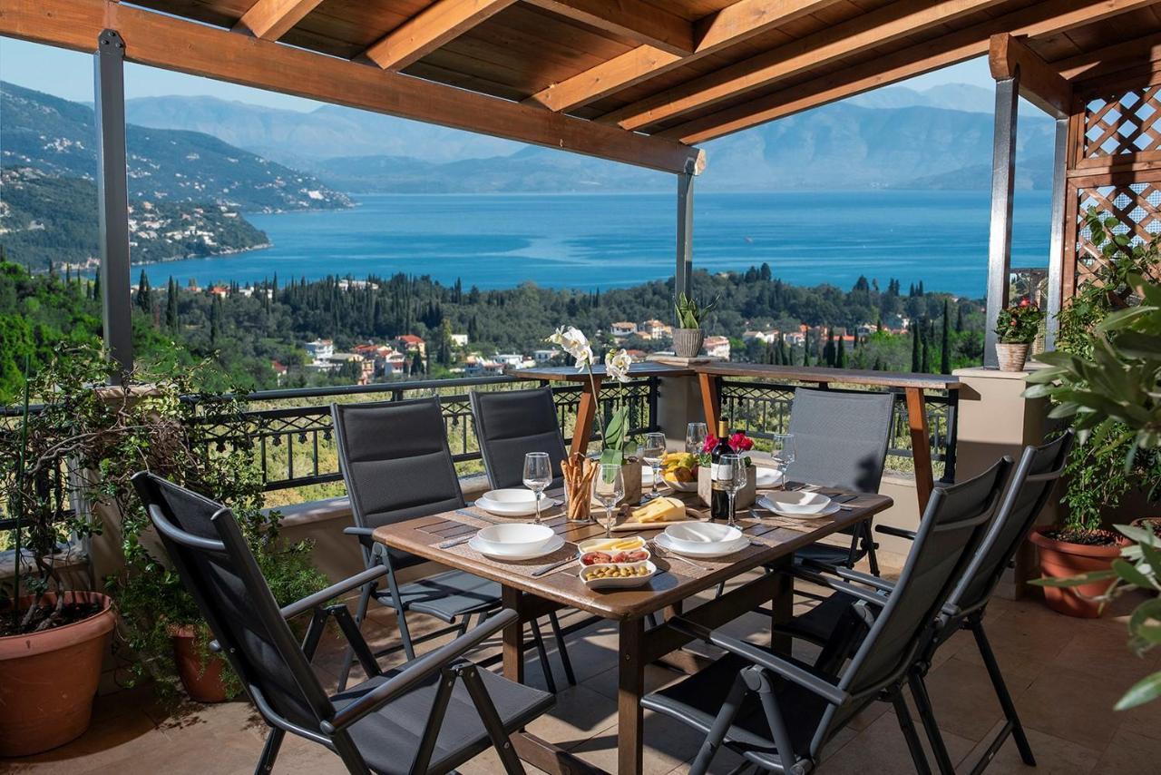 Ionian Sea View Villa By Whitedreamvillas Kato Korakiana Extérieur photo